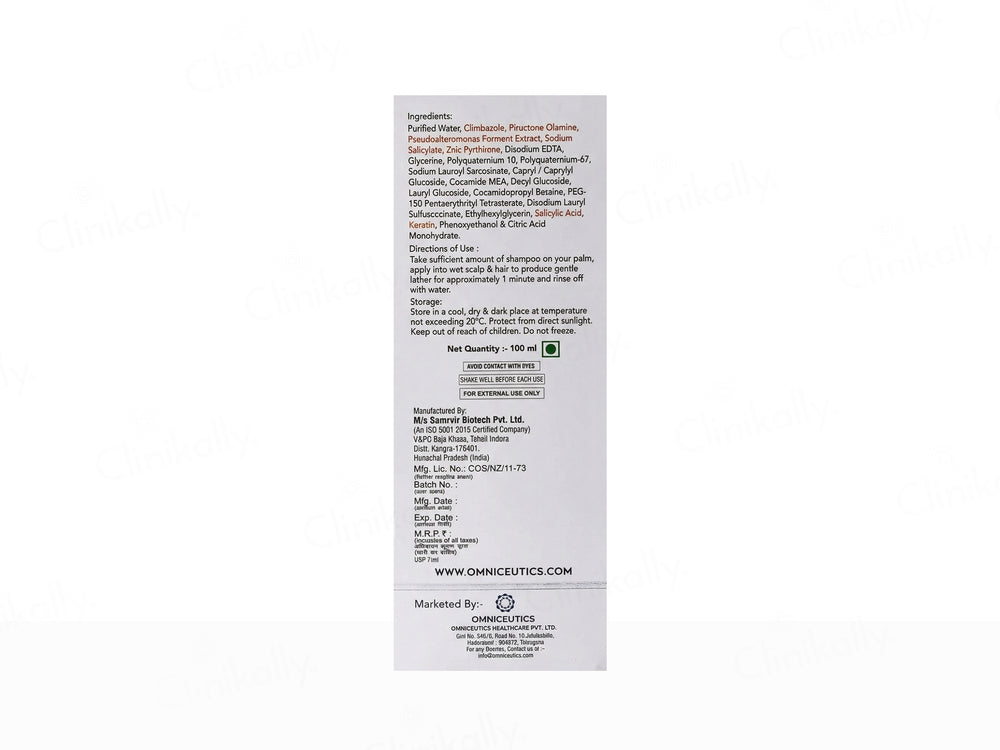 Omnigain AD Advanced Anti-Dandruff Shampoo