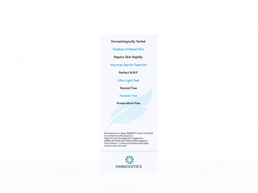 Omnisoft Soothing & Repairing Ultra Soft Facial Moisturizing Cream