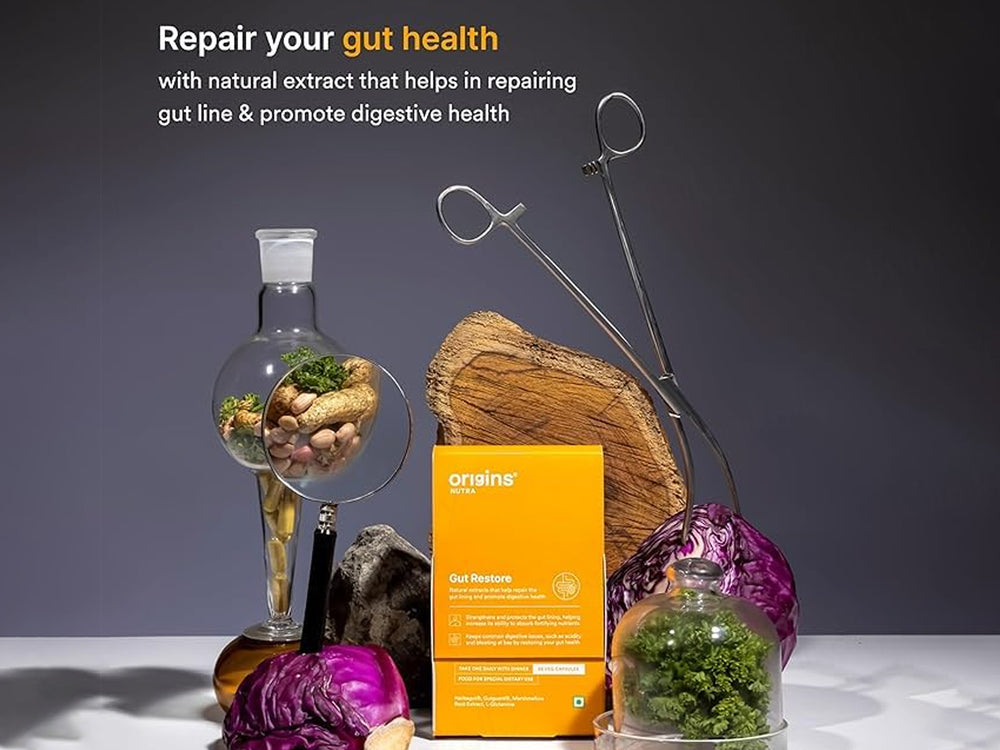Origins Nutra Gut Restore Nutraceutical Veg Capsule