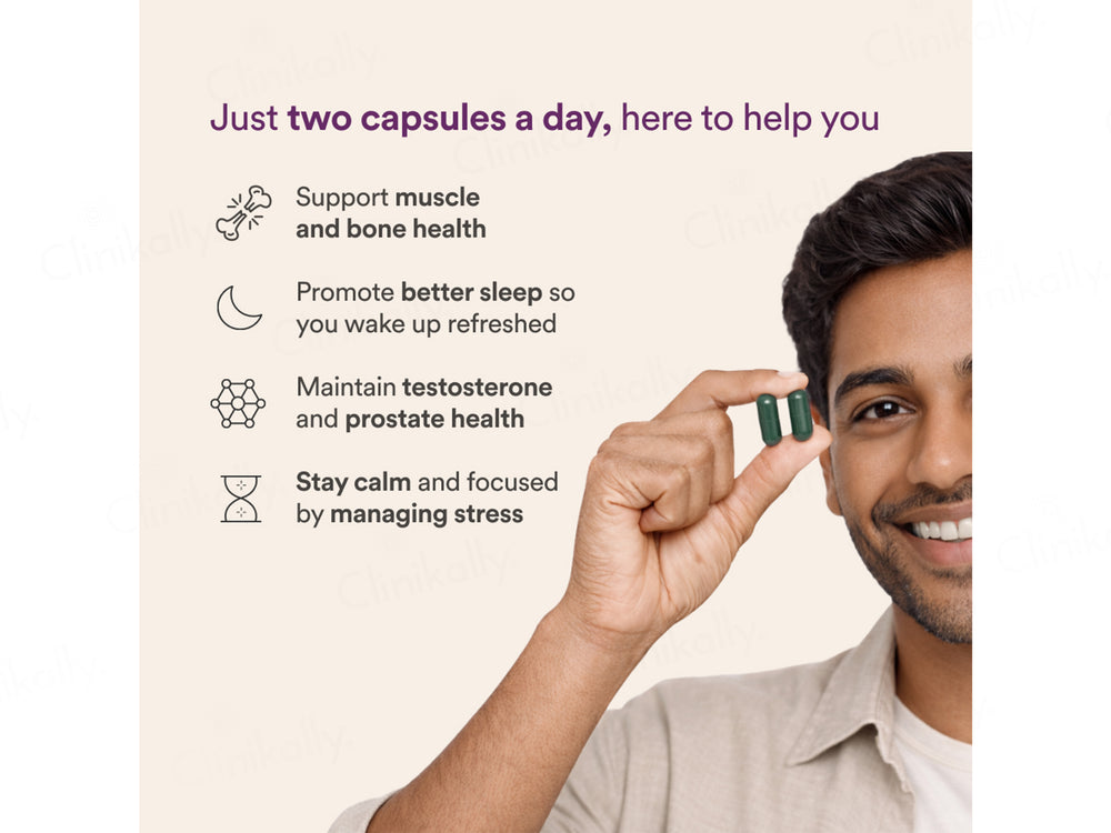 Origins Nutra Magnesium + D3 + K2 Health Supplement Capsule For Men