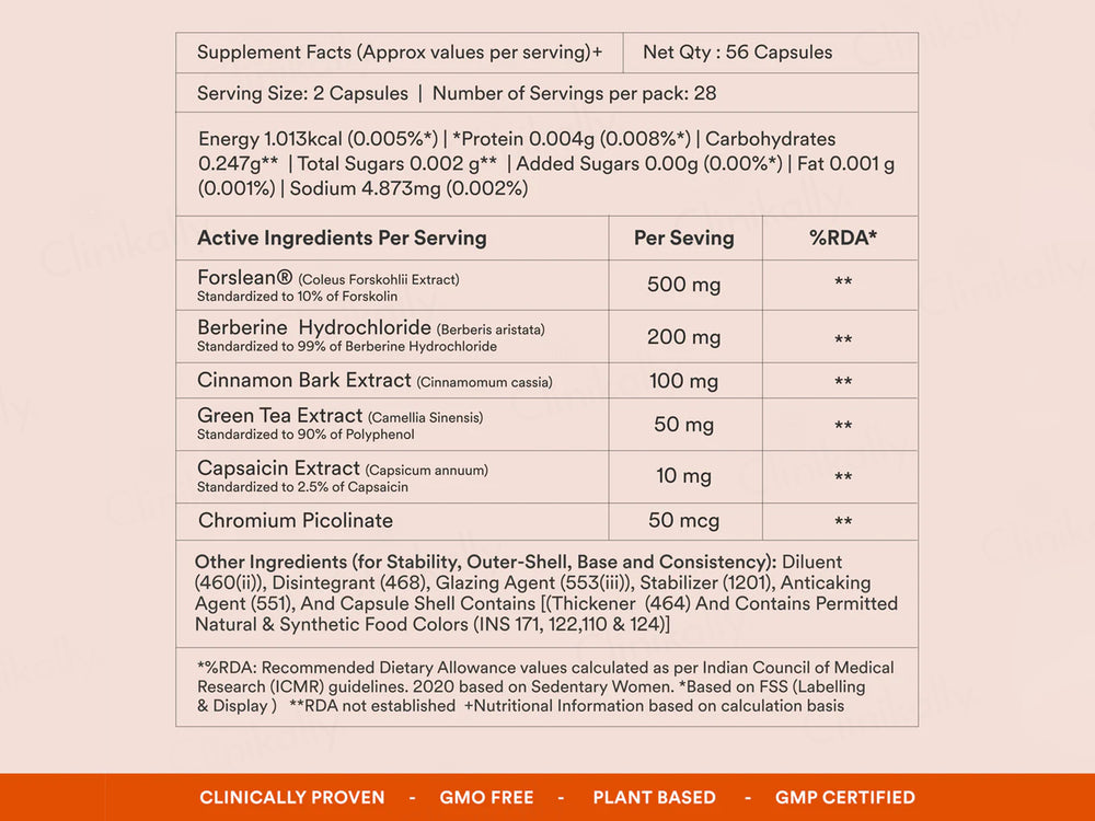 Origins Nutra Metabolism Booster Nutraceutical Veg Capsule