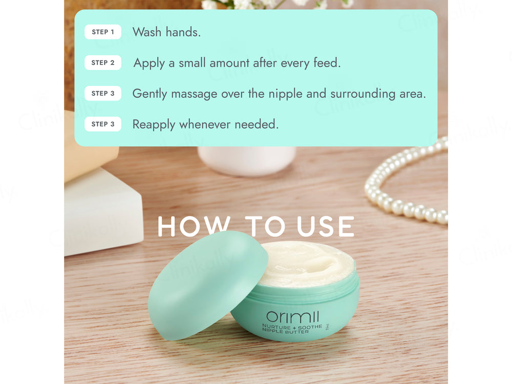 Orimii Nurture + Soothe Nipple Butter