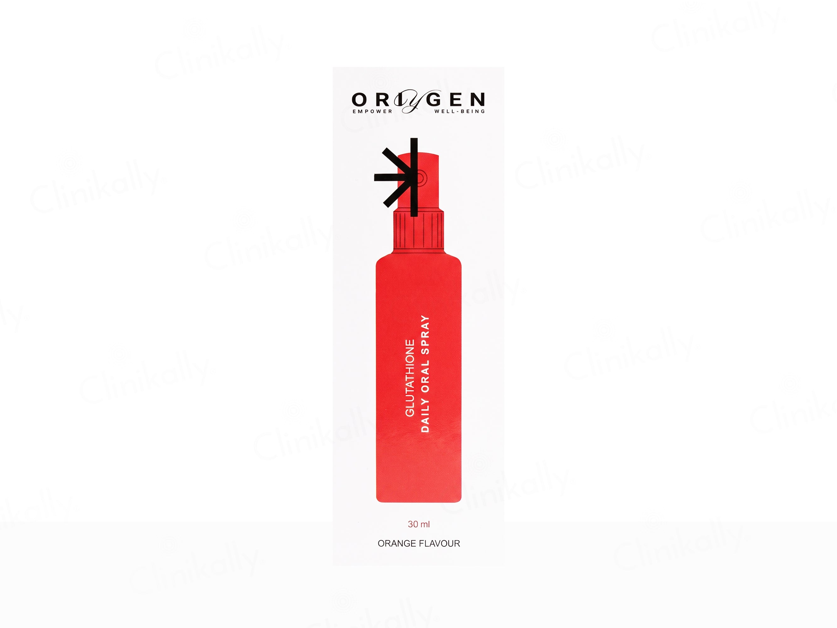 Oriygen Glutathione Daily Oral Spray - Orange Flavour