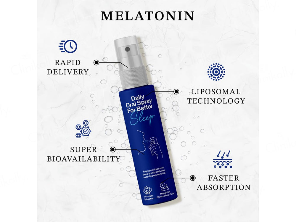 Oriygen Melatonin Daily Oral Spray - Cranberry Flavour