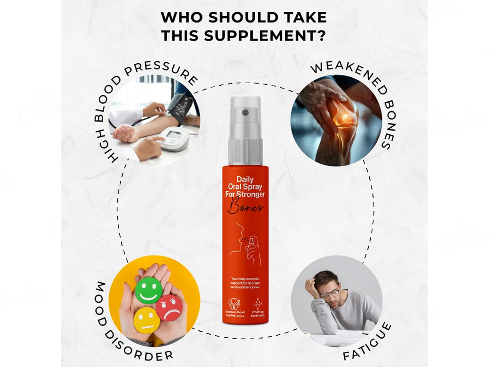 Oriygen Vitamin D3 & K2 Daily Oral Spray - Orange Flavour