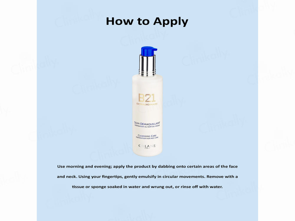 Orlane Paris B21 Extraordinaire Face Cleansing Care