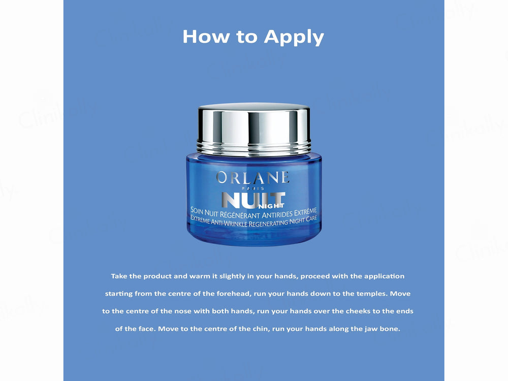 Orlane Paris Extreme Anti-Wrinkle Regenerating Night Care Cream