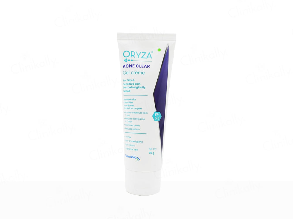 Oryza Acne Clear Gel Creme For Oily & Sensitive Skin