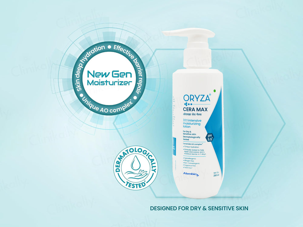 Oryza Cera Max Intensive Moisturizing Lotion