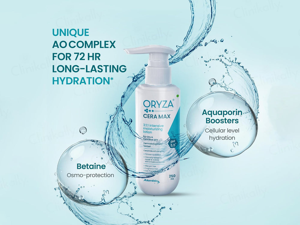 Oryza Cera Max Intensive Moisturizing Lotion