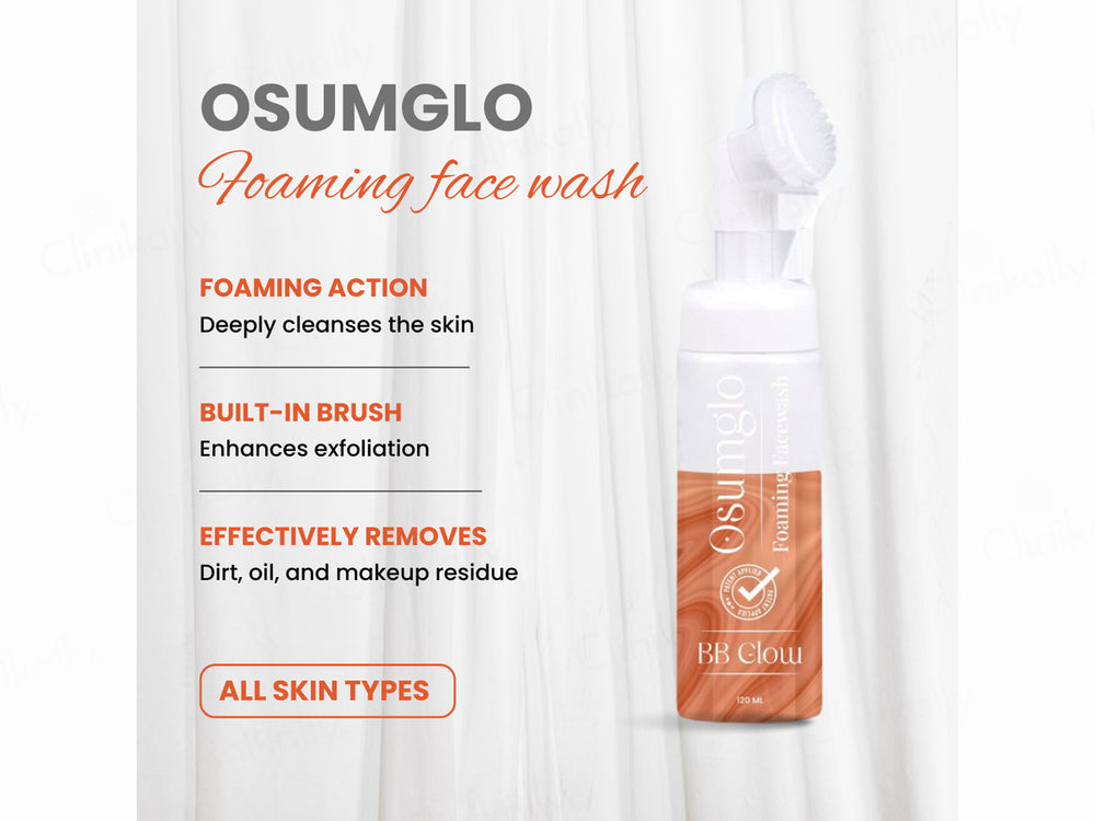 Osumglo BB Glow Deep Cleansing Foaming Face Wash