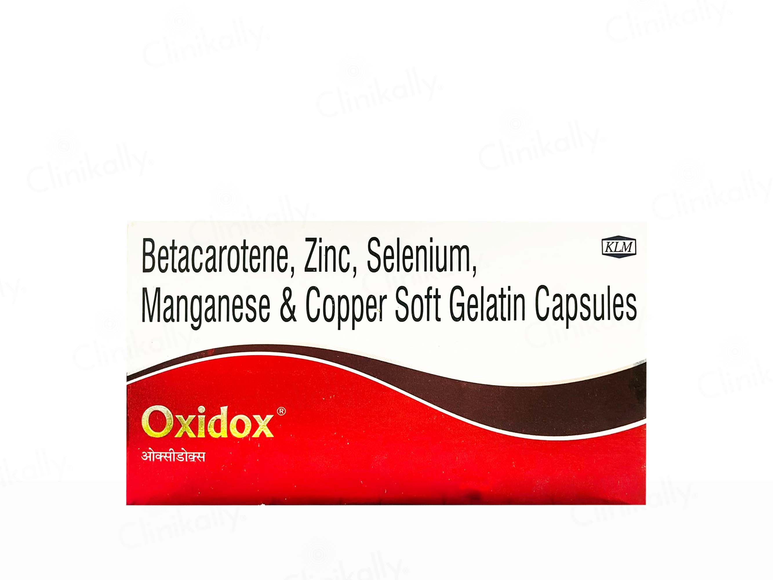 Oxidox Soft Gelatin Capsule