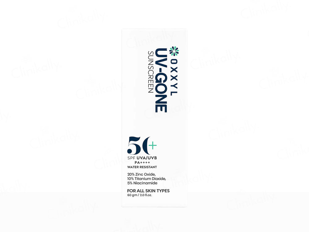 Oxxyl UV-Gone Water Resistant Sunscreen SPF 50+ PA++++
