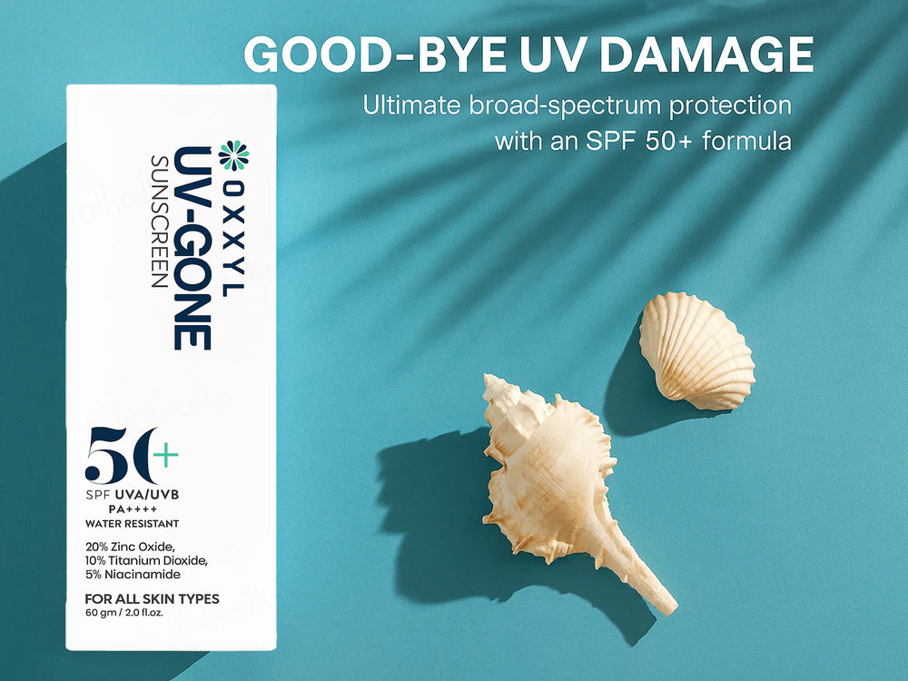Oxxyl UV-Gone Water Resistant Sunscreen SPF 50+ PA++++