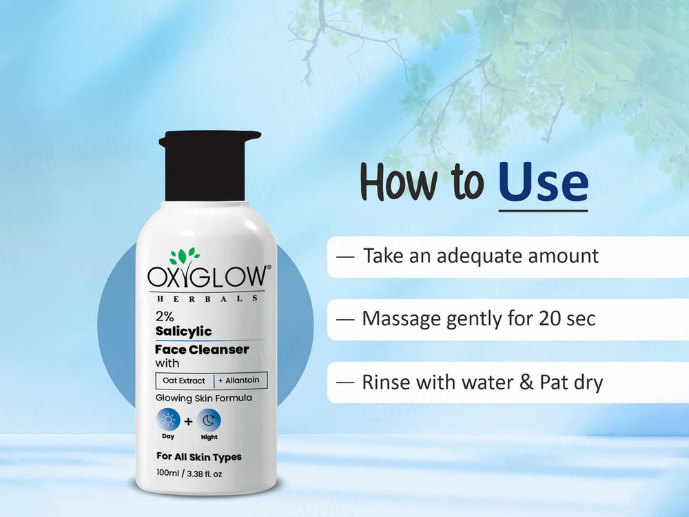 Oxyglow 2% Salicylic Face Cleanser