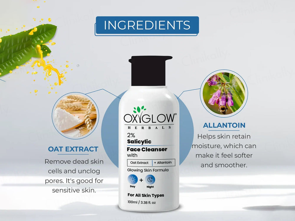 Oxyglow 2% Salicylic Face Cleanser