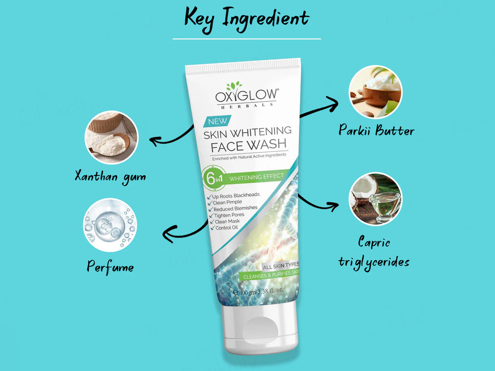 Oxyglow Skin Whitening Facewash