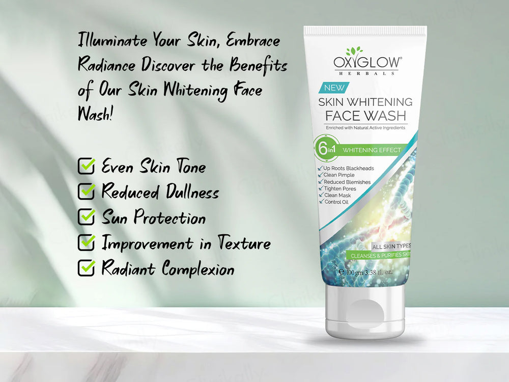 Oxyglow Skin Whitening Facewash