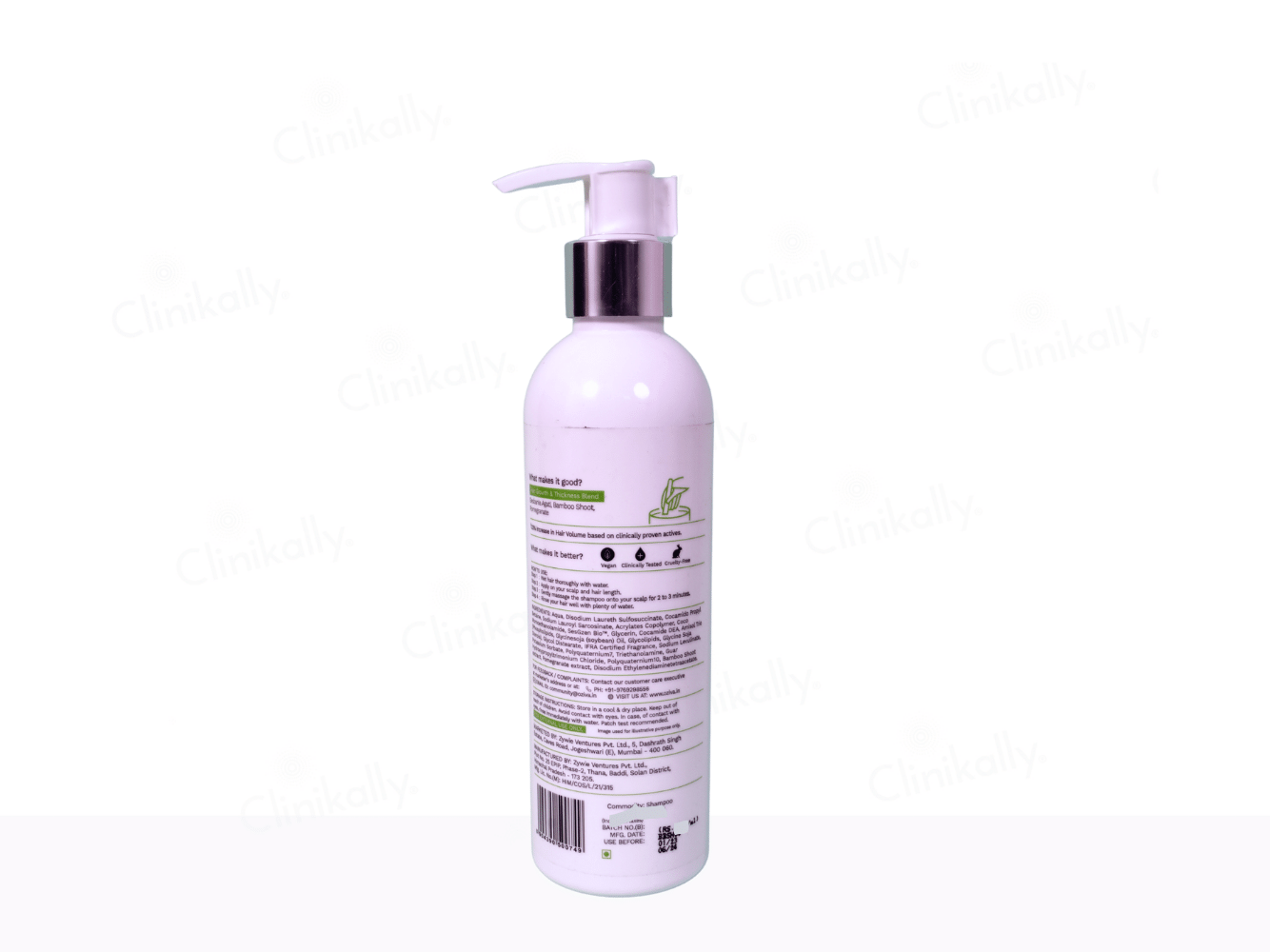 OZiva Bioactive Biotin33 Shampoo - Clinikally