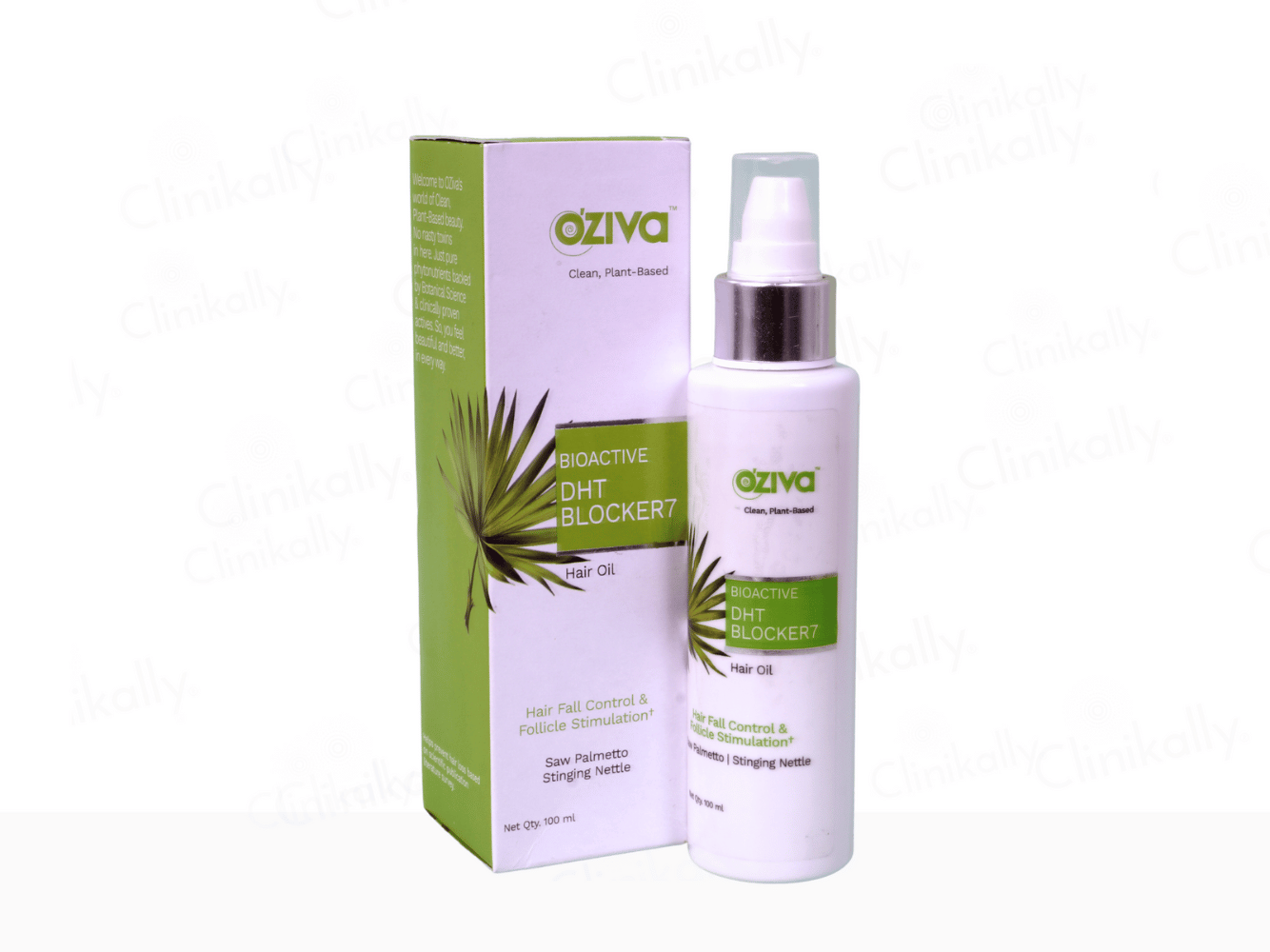 Oziva Bioactive DHT Blocker7 Hair Oil - Clinikally