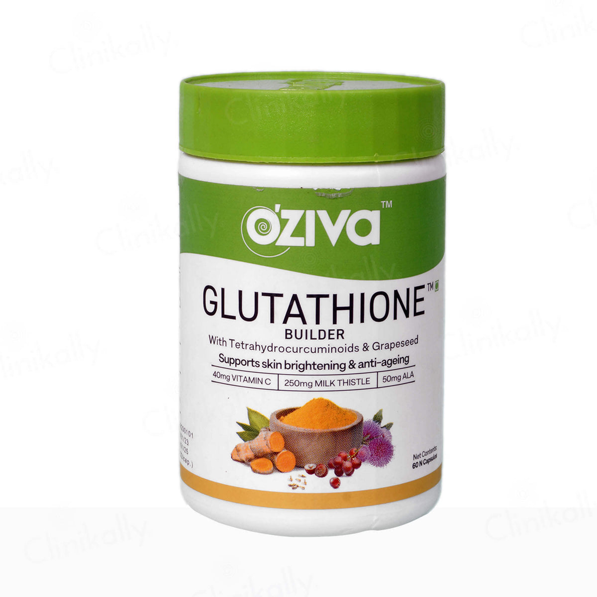 Buy OZiva Glutathione Builder Skin Brightening & Anti-Ageing Capsule Online at Best Price | Clinikally Buy OZiva Glutathione Builder Skin Brightening & Anti-Ageing Capsule Online at Best Price | Clinikally