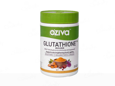 Oziva Glutathione Builder (with ALA, Skin Vitamins & Selenium) for Skin Brightening & Anti-Ageing - Clinikally