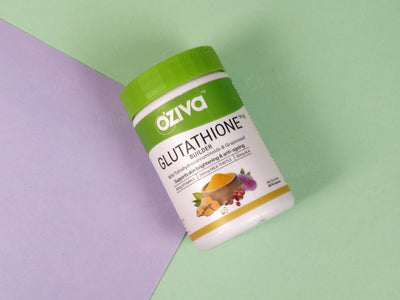 Oziva Glutathione Builder (with ALA, Skin Vitamins & Selenium) for Skin Brightening & Anti-Ageing - Clinikally