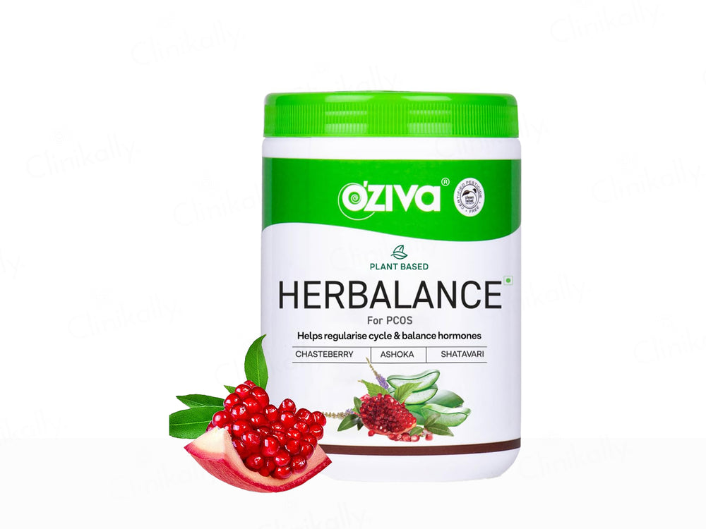 Oziva HerBalance Nutraceutical Powder For PCOS