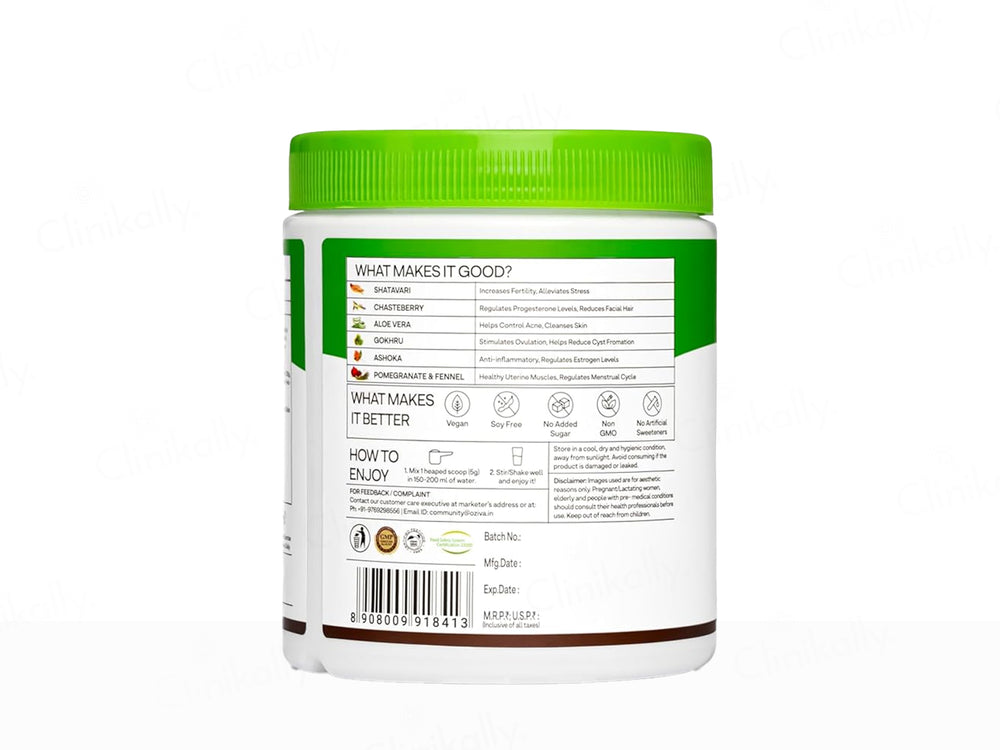 Oziva HerBalance Nutraceutical Powder For PCOS