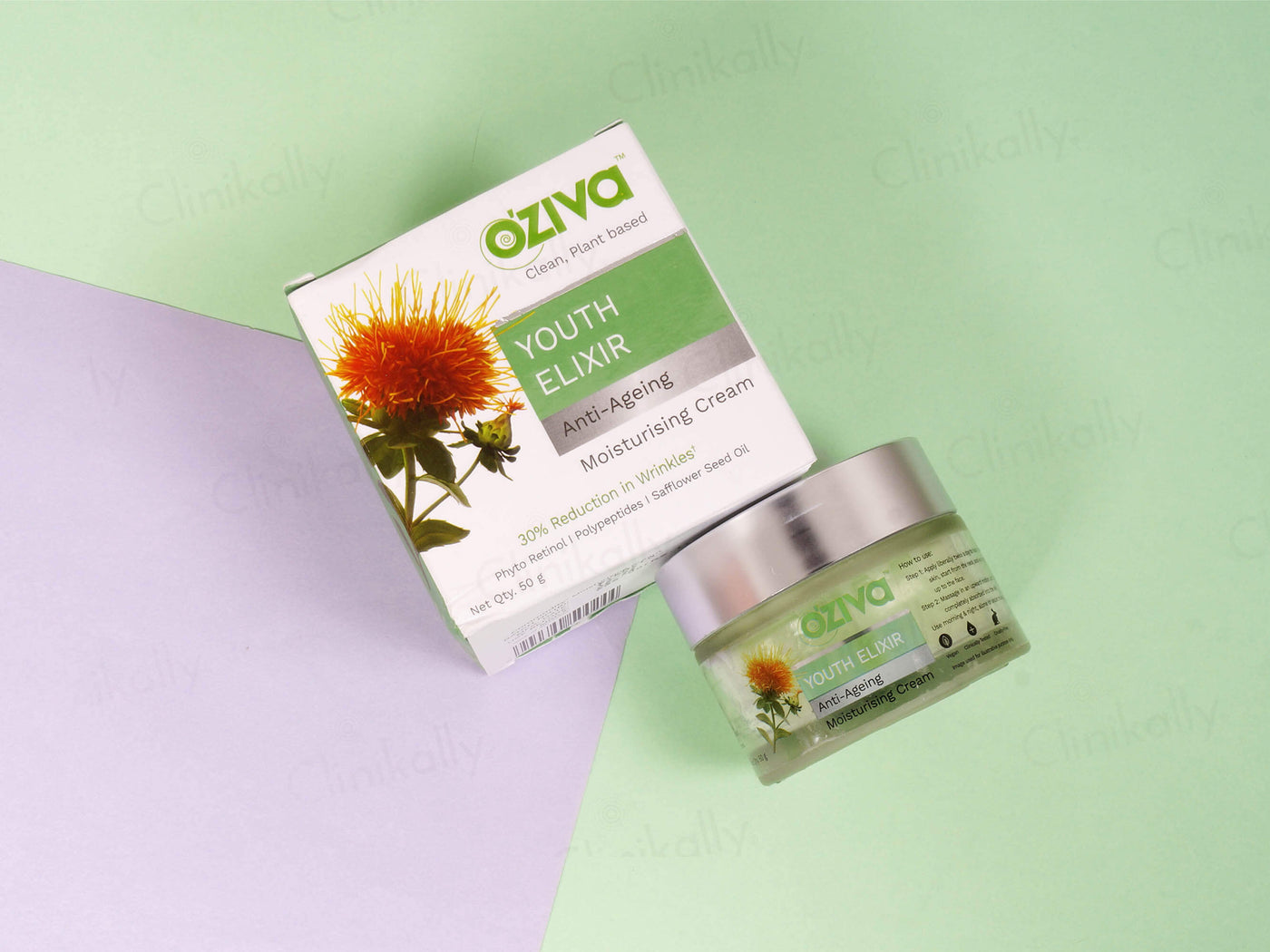 Oziva Youth Elixir Anti-Ageing Cream - Clinikally