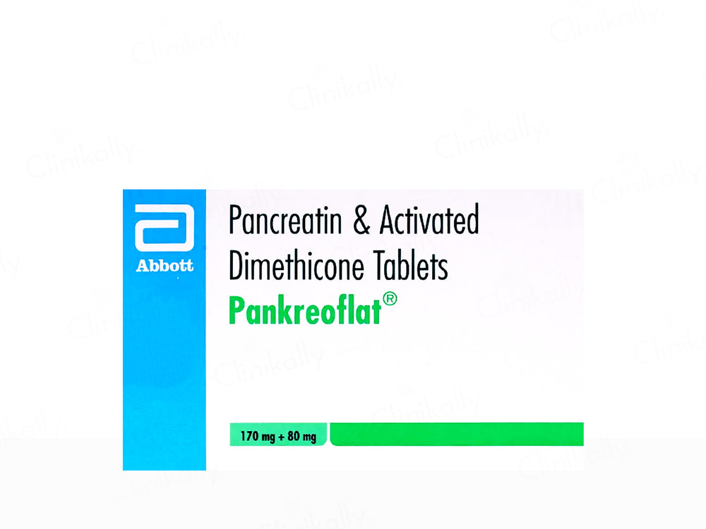 Pankreoflat 170mg/80mg Tablet
