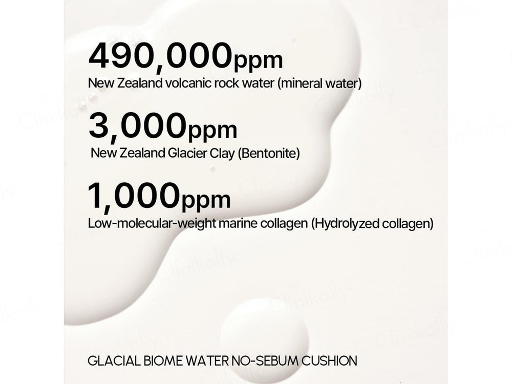 Parnell Glacial Biome Water No-Sebum Cushion