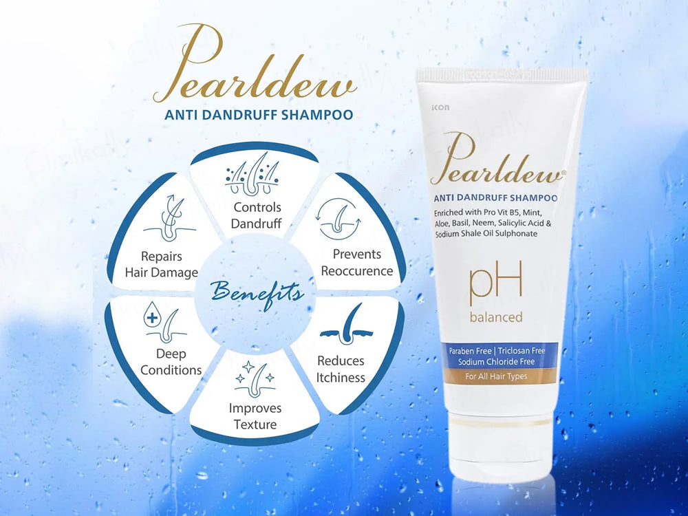 Pearldew pH Balanced Anti Dandruff Shampoo