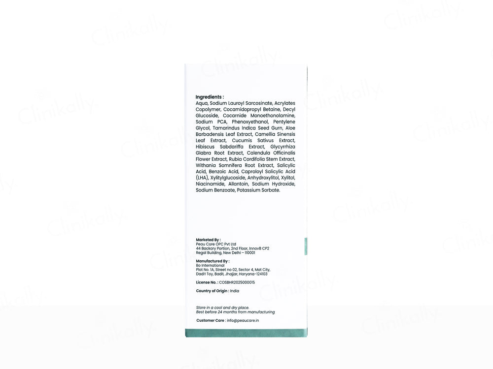 Peau Care Acne Guard 2% Salicylic Acid Cleanser