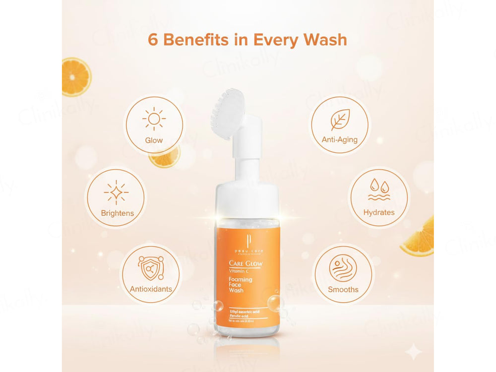 Peau Care Glow Vitamin C Foaming Face Wash