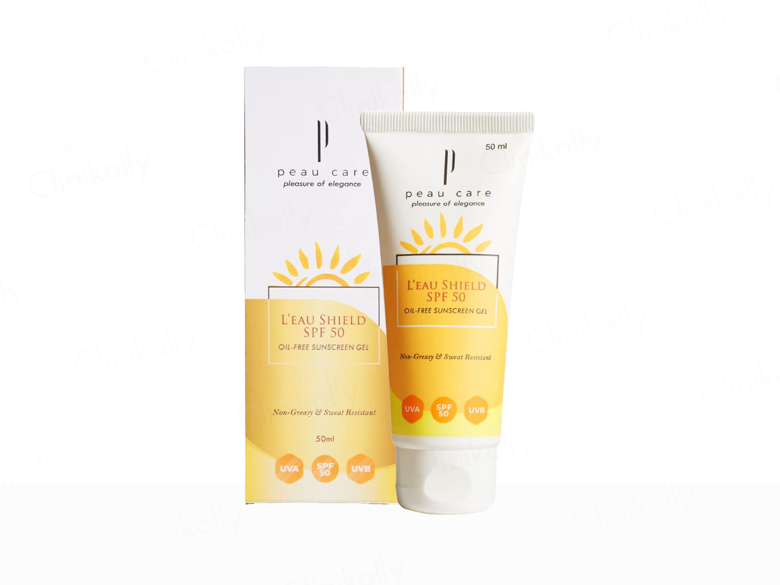 Peau Care L'eau Shield Oil Free Sunscreen Gel SPF 50