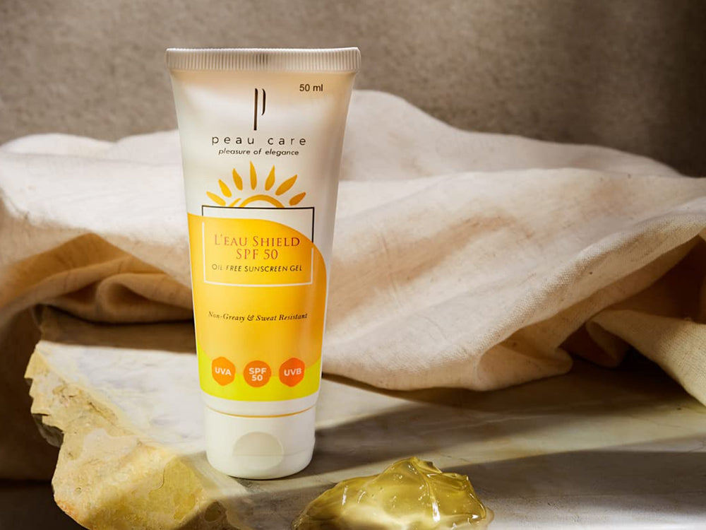 Peau Care L'eau Shield Oil Free Sunscreen Gel SPF 50