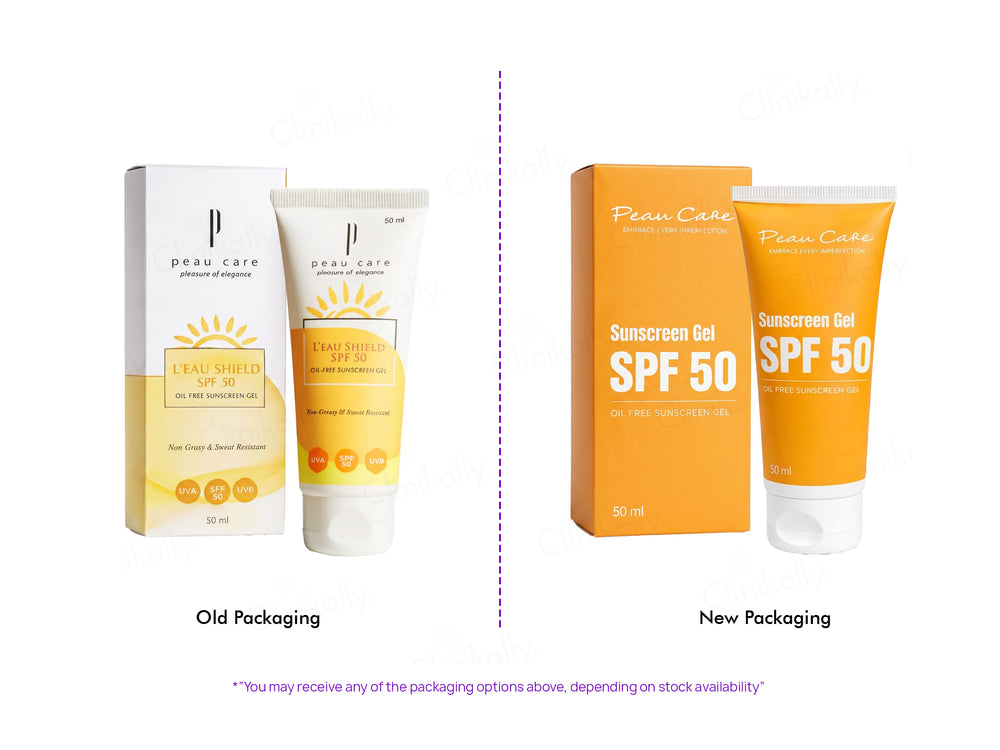 Peau Care Oil Free Sunscreen Gel SPF 50