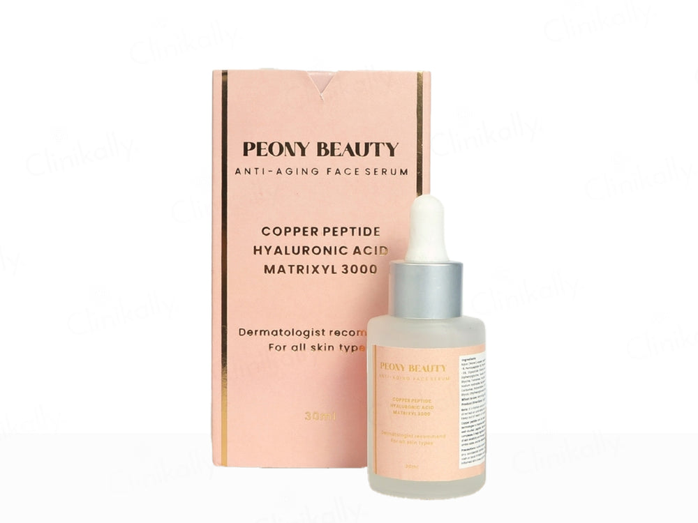 Peony Beauty Anti-Aging Face Serum