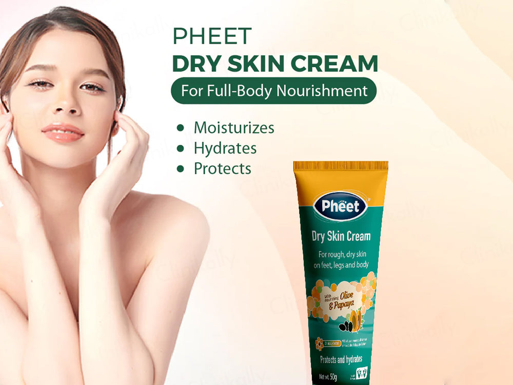 Pheet Dry Skin Cream With Olive & Papaya