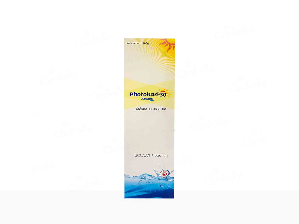 Photoban-30 Aquagel Sunscreen SPF 30+