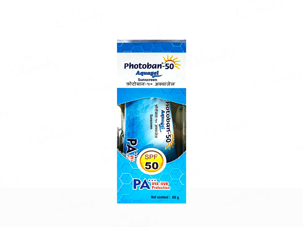 Photoban-50 Aquagel Sunscreen SPF 50 PA+++
