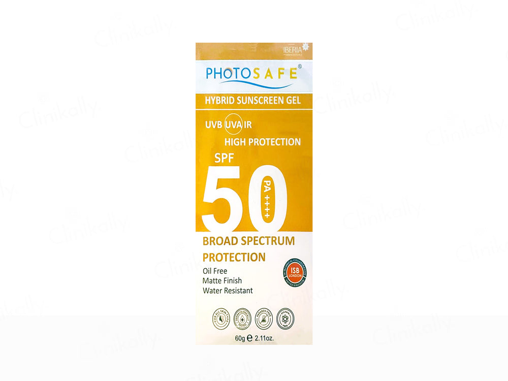 Photosafe Hybrid Broad Spectrum Sunscreen Gel SPF 50 PA++++