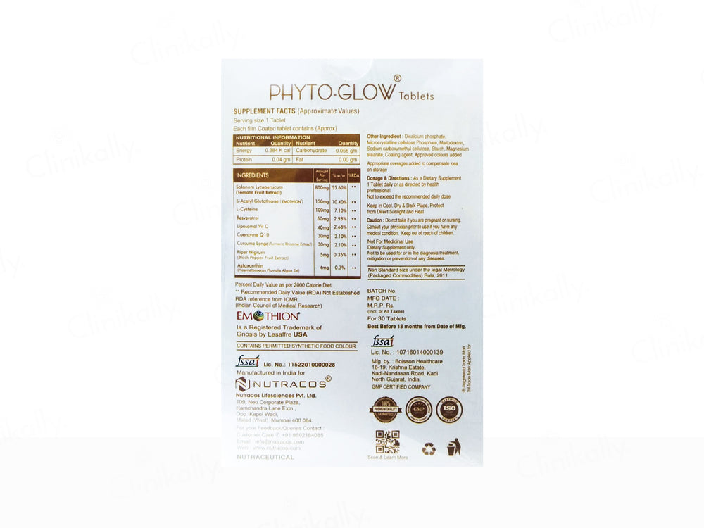Phyto-Glow Skin Lightening Tablet