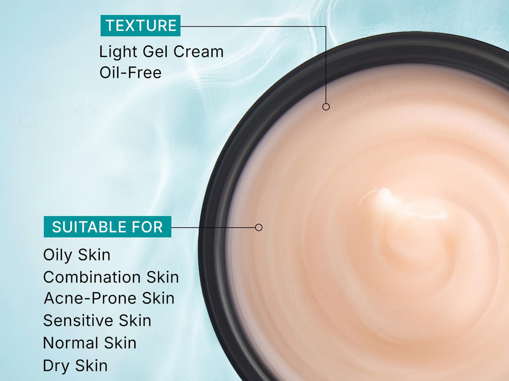 Pilgrim Korean Rice Water Hydra Glow Light Gel Cream Moisturizer