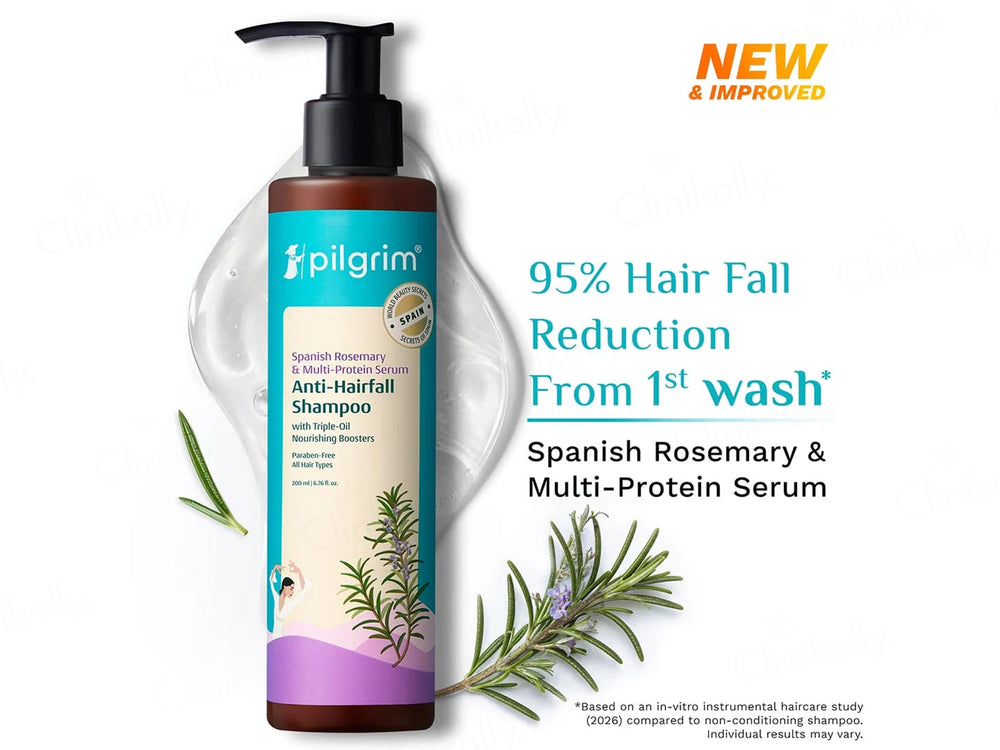 Pilgrim Spanish Rosemary & Biotin Anti-Hairfall Shampoo