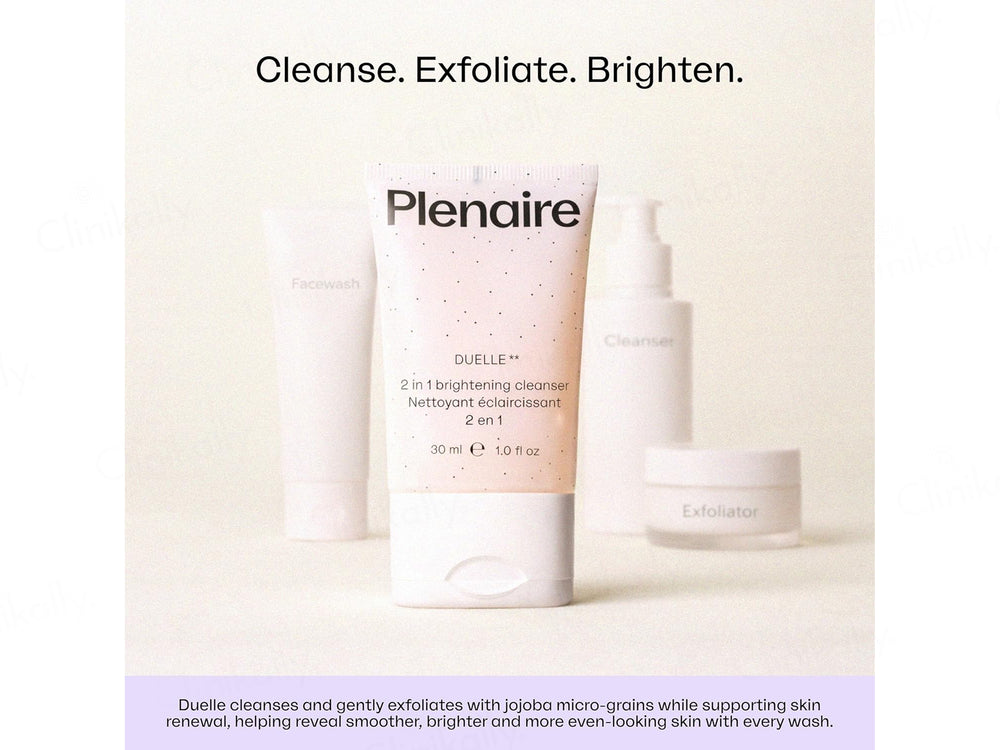 Plenaire Duelle 2 in 1 Brightening Cleanser
