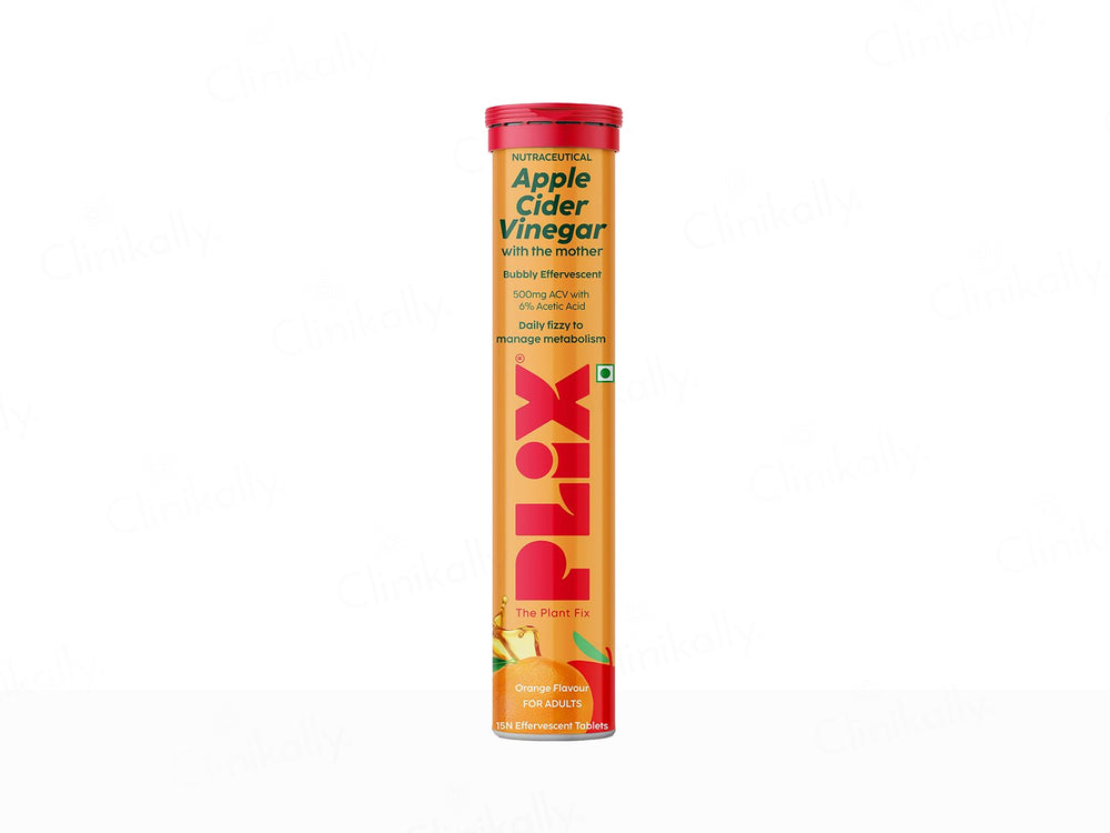 Plix Apple Cider Vinegar Effervescent Tablet
