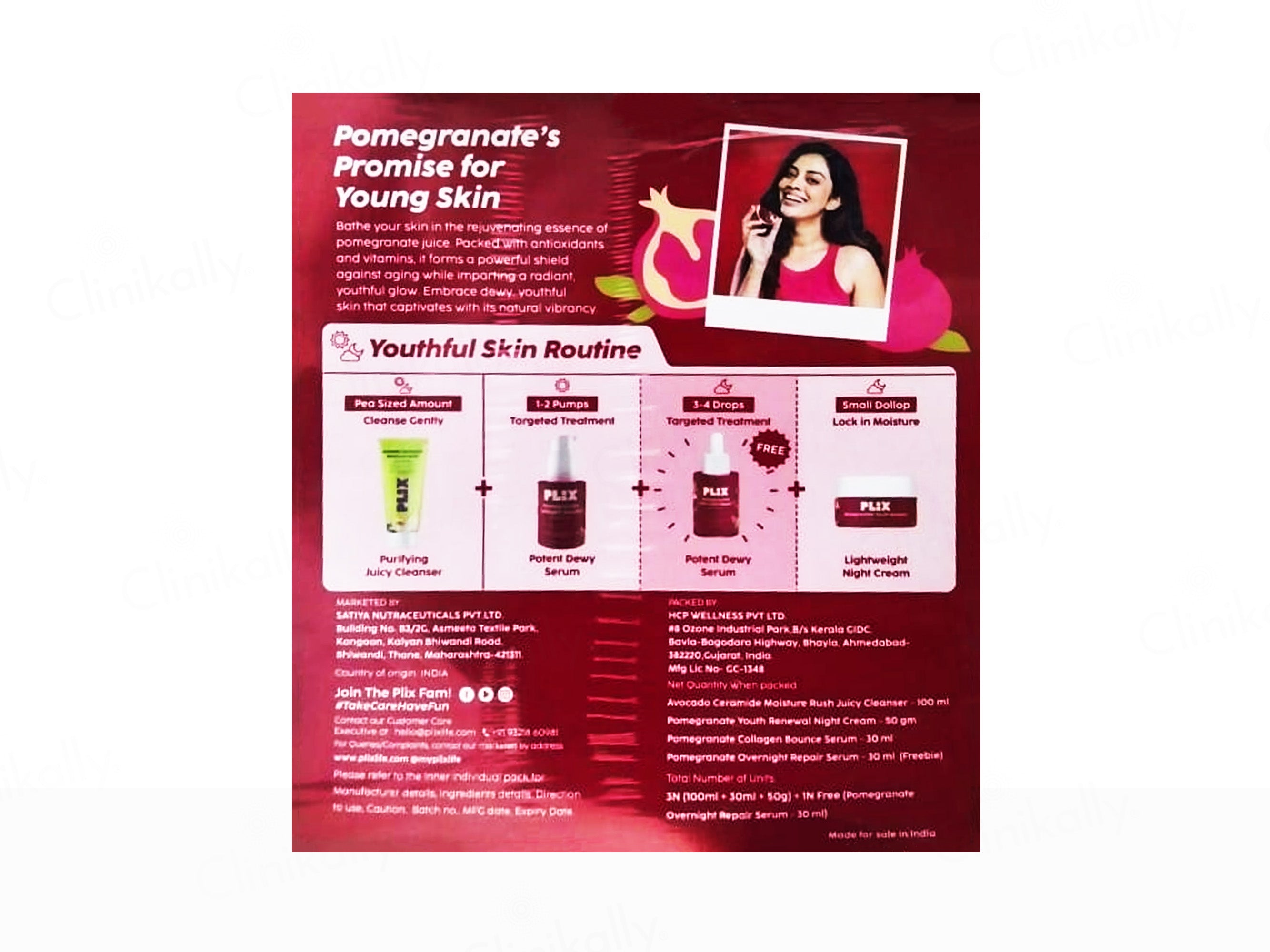 Plix Fruits + Actives Anti Aging Regime Kit