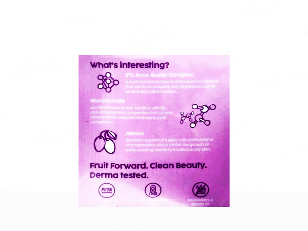 Plix Jamun Active Acne Smoothie Moisturizer